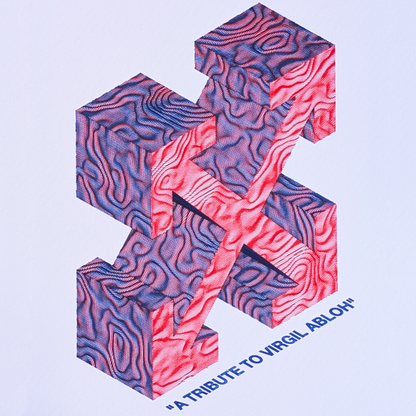 A TRIBUTE TO VIRGIL ABLOH (A3 Pen Plot)