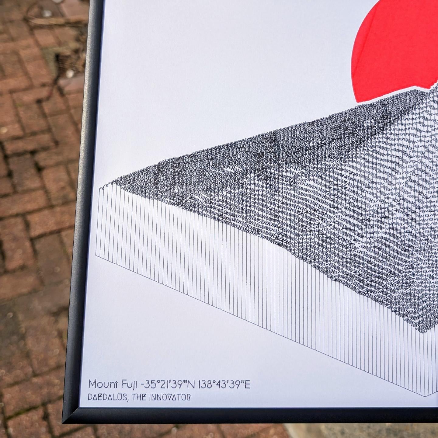 'Mt Fuji' NASA Data Visualisation