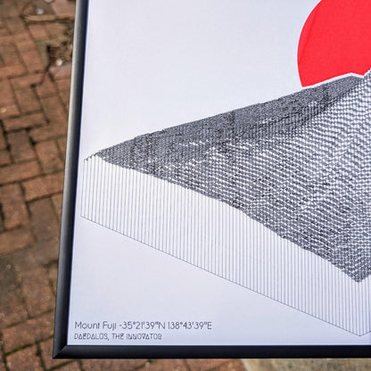 'Mt Fuji' NASA Data Visualisation