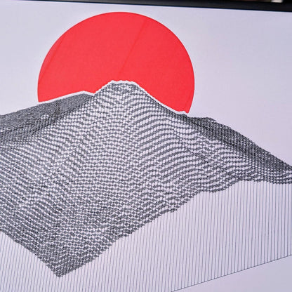 'Mt Fuji' NASA Data Visualisation