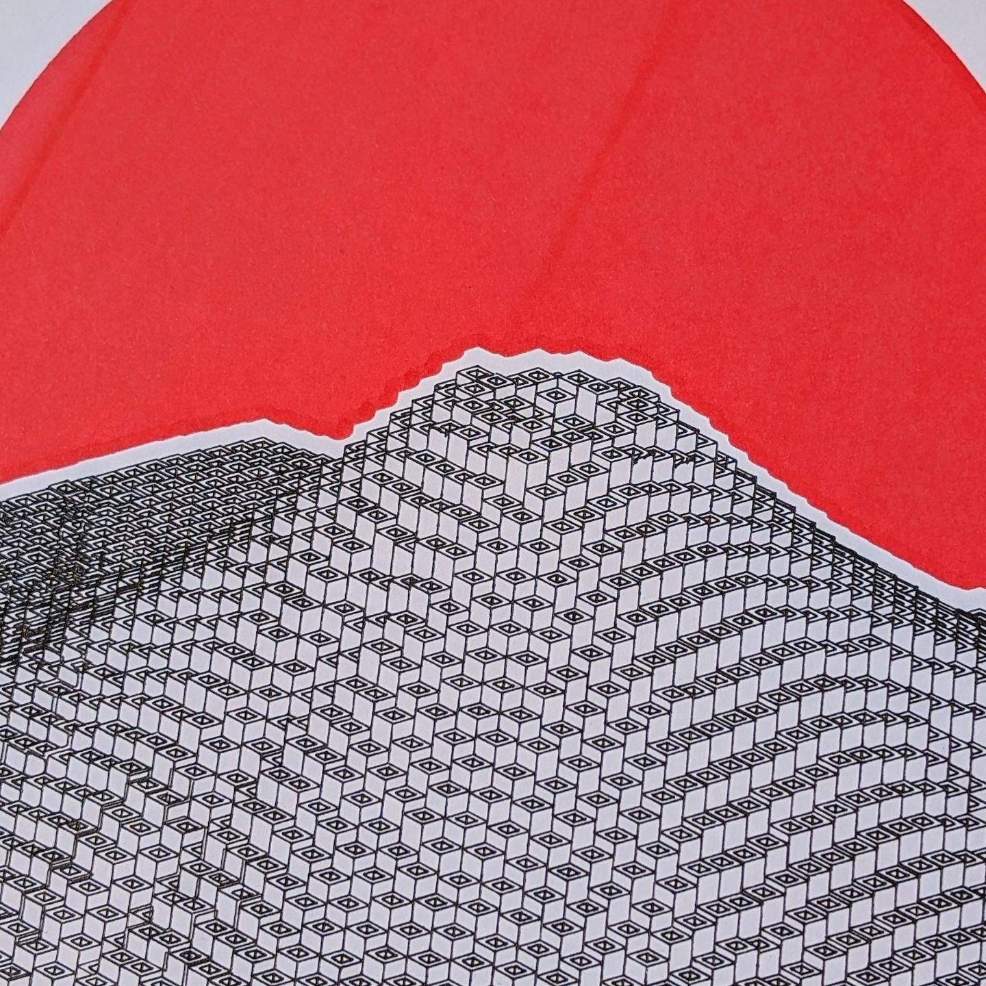 'Mt Fuji' NASA Data Visualisation