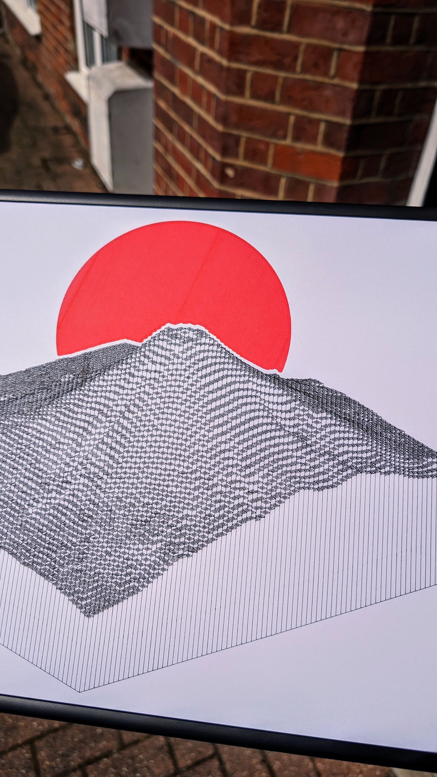 'Mt Fuji' NASA Data Visualisation