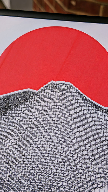 'Mt Fuji' NASA Data Visualisation