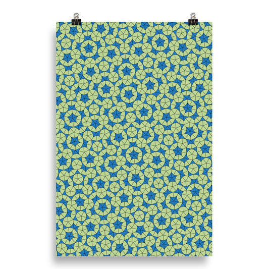'The Penrose Tiling' - Print
